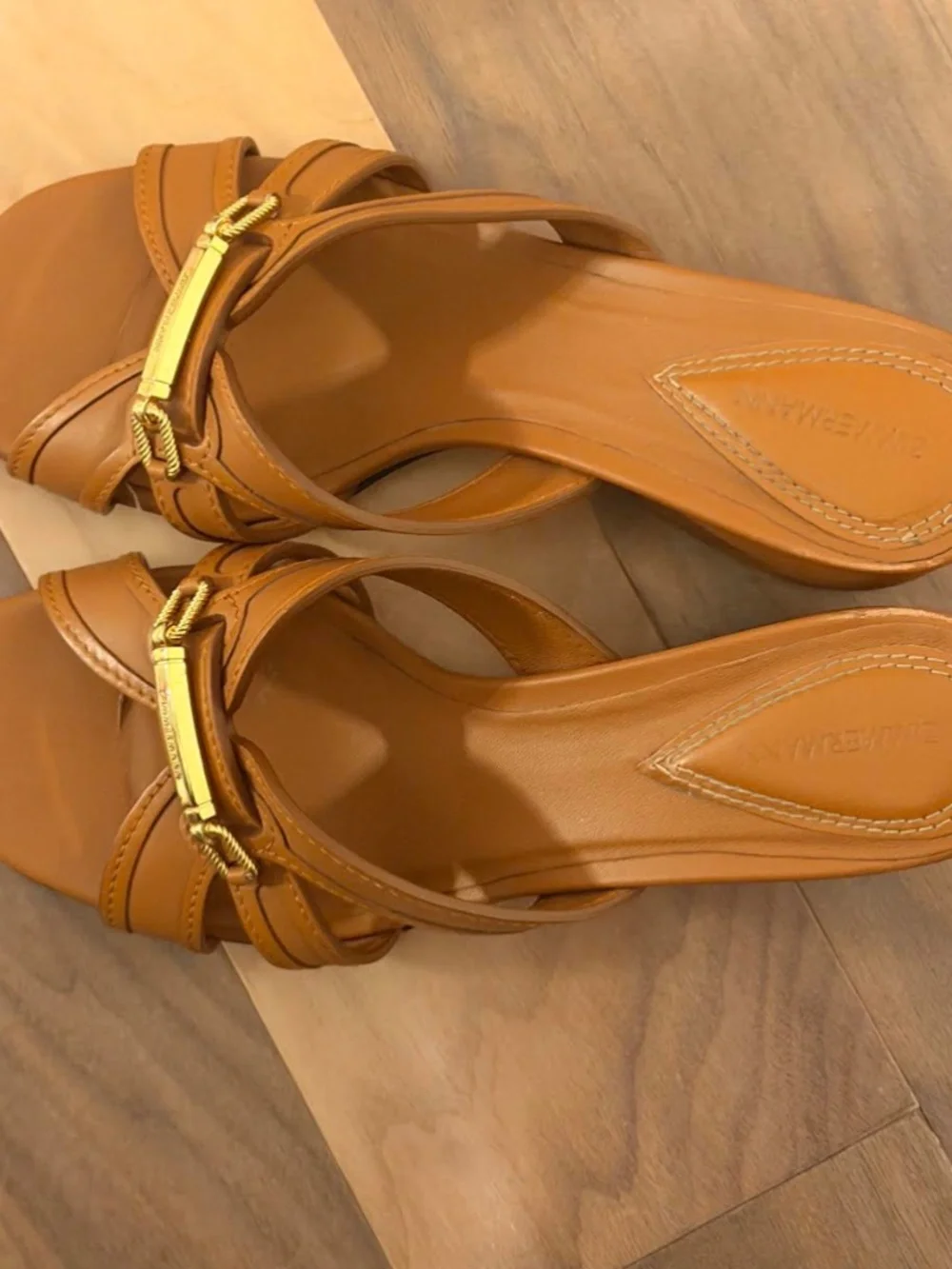 Zimmermann Prisma Brown Mules (65mm), size 39